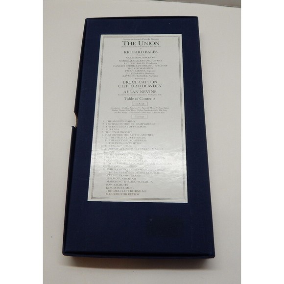 The Union 1861 - 1865 Columbia Records Legacy Series Cassette Booklet - Picture 2 of 12